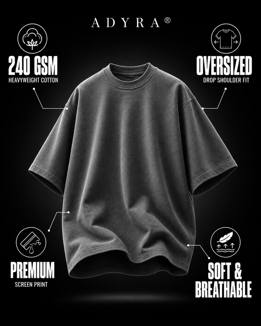 Mascot Oversized - Grey