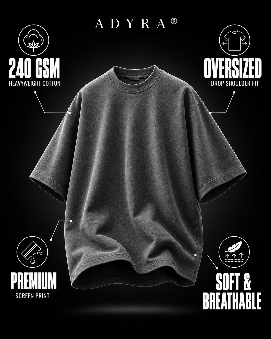Mascot Oversized - Grey
