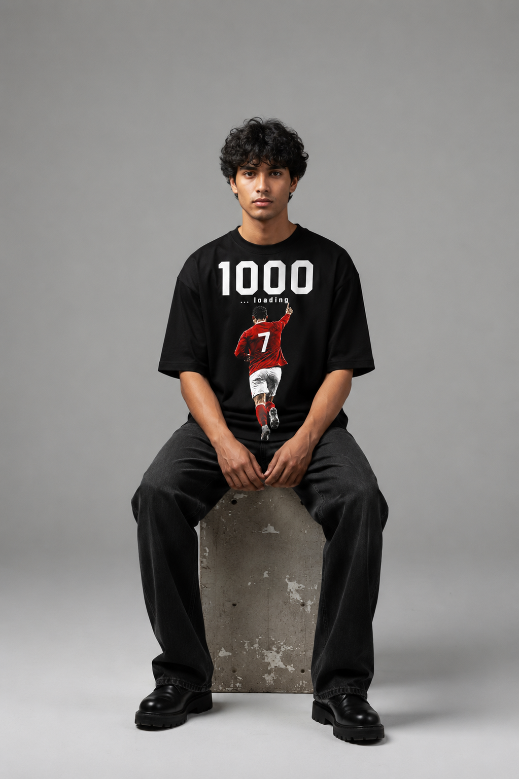 1000 Loading Oversized Tee